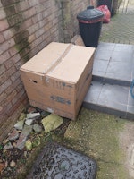 washing machine drum in box collected by SIMMS Movements