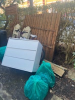 Garden waste, bike, drawers collected by Waste Machine