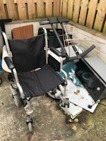 chair, dishwasher, pallets collected by UKWASTESERVICES LIMITED