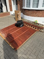 garden fence & small garden  r collected by Advance Waste