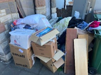 Old books, cassette tapes, etc collected by Universal N&D LTD