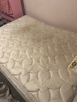 Double mattress collected by Wrights Waste Management