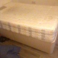 Small Double Divan.Base+Mattre collected by C Leighton Trading