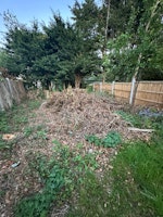 Garden waste collected by Jp waste