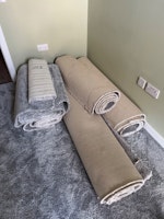 Old carpet collected by Moving Force