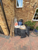 mixed rubbish collected by Pat Smith Environmental Ltd
