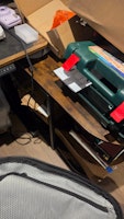 Desk, small shelf, Ikea shelf collected by Capital Recycle LTD