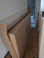Multiple bags of cardboard collected by Universal N&D LTD