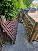 SLAT FENCE & OFFCUTS collected by Squeaky Clean Removals