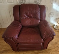 1 x armchair collected by Kevin Alderton