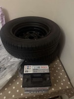 Wheels+scooter collected by Pat Smith Environmental Ltd