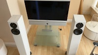 tv & stand and 2 speakers collected by Greener Waste Solutions Ltd