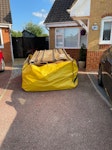 Shed and contents Shed clearance and some contents . 
And household rubbish and garden tools  . Need hippo bag SG15 - removed for £190
