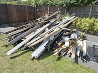 Old summerhouse collected by Rubbish Clear Away