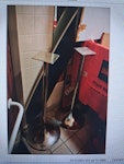 furniture Removal 2x red fobt chairs, 3x heavy base fobt chairs, 1x tall table, 1x white cardboard envelope NW11 - removed for £75