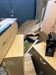 Diverse rubbish, cardboxes Mainly card boxes that are empty. Some old curtains and other small rubbish N2 - removed for £220