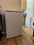 Mini/undercounter fridge Can be collected Wed/Thu/Fri this week! Only used for 9 months, with a few scratches (see images). Otherwise in good working order and big enough for 1-2 people. (usual price is £149 and the details/dimensions are here: https://www.currys.co.uk/products/logik-lul55w23-undercounter-fridge-white-10248763.html) B29 - removed for £50