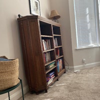 Book shelves and mattresses collected by waste management group