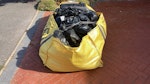 hippo mega bag old office files garden pots all in individual black plastic bags RG45 - removed for £200