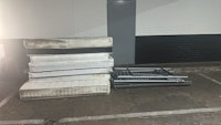 – 6 single mattresses – 1 doub collected by waste management group