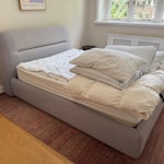 Bed mattress tv Double bed and mattress, cot mattress, tv 32in NW1 - removed for £0
