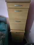 2 small filing cabinets and 1 Old mattress and wooden filing cabinets B31 - removed for £70