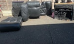 Disassembled 3 seater sofa A leather 3 seater sofa already disassembled NN10 - removed for £45