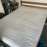 Double mattress One spring double mattress. Definitely reusable but probably not in sellable condition SW16 - removed for £40