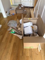 Cardboard boxes and packaging collected by JLC WASTE MANAGEMENT LIMITED