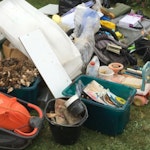 Big garage/garden clearout Need a big clearout of lots of junk that has accumulated in garage and garden...
Old single mattress (soiled)
Bed frame
Duvet (dirty)
Small electricals (broken)
Lawn mower (broken)
Microwave (broken)
BBQ + cover (rusty)
Paddling pool
Sandpit
Pushchair (very dirty)
Step ladder
Misc other old wood/shelves, garden toys, etc CO3 - removed for £250