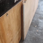 £50 Liverpool Street Station wooden board EC3A - removed for £50