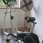 Cross trainer Cross trainer on wheels. Weighs 40 Kg. CH64 - removed for £60