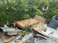 kitchen rip out waste collected by Trashbash