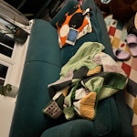 Book shelf and sofa double bed Green sofa
Green book shelf SE20 - removed for £100