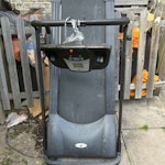 working electric treadmill working electric treadmill, display needs fixing to top rail with zip ties SW10 - removed for £60