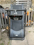 working electric treadmill working electric treadmill, display needs fixing to top rail with zip ties SW10 - removed for £60