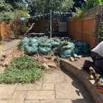 60 half bags garden waste SW19 - removed for £160