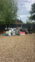 mixed garden rubbish collected by M&V waste Clearance