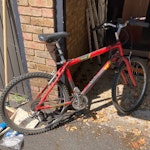 Large L shaped sofa plus bike Large L shaped sofa unit already in pieces and stored in garage at rear of address. Well packed, load size 6ft x5 x 4, plus bike in working order SW11 - removed for £90