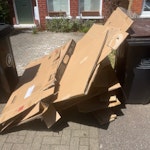 Large & small cardboard boxes Large and small cardboard boxes following house move. BR3 - removed for £40