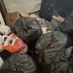 20 black sacks & cardboard upto 20 sacks, cardboard boxes mostly amazon but some broken down also EN3 - removed for £110