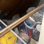 Boxes, wood, cans (full) We have waste from a building renovation project and need to clear this all out. Note we have about 10 cans from a building project, in addition to boxes, wooden planks, old suitcases NW3 - removed for £120