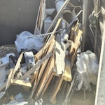 Bathroom waste Mainly timber but theres some tiles, bits of plasterboard, toilet etc. GU35 - removed for £250
