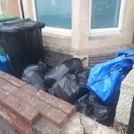 Bin bags We are moving house and have 8 bing bags of rubbish outside our house CF24 - removed for £30