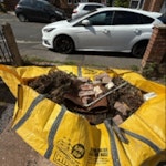 gardenwaste few bricks large hipposkip bag containing mostly soil and garden waste with the odd few bricks and other bits and pieces I found in the garden that needed to go, the bag is not full so shouldn’t take too hibboskip want £287 to collect so I would be grateful if anyone can do it a lot cheaper thank you! WF8 - removed for £250