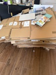 Cardboard boxes, waste garbage NW2 - removed for £100