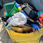 House Waste Hippo Bag 1 full Hippo bag 1.2m cubed of household waste RH2 - removed for £165