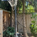 garden stuff Garden compost: 2 bags; garden sofa + garden box + outdoor cushions, basket ball outdoor hoop NW6 - removed for £125