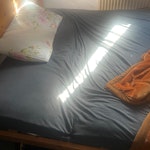 wood double bed and mattress Hi, I live in a council house, and I have a broken wooden double bed and mattress I need help removing. I can’t dismantle it or carry it outside by myself. M40 - removed for £100