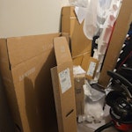 Few boxes and packages It's a few boxes and packages that need removing. about 4 big ones and the rest smaller. W5 - removed for £60